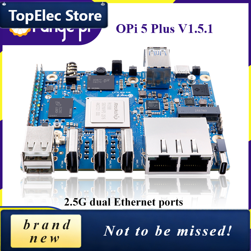 Orange Pi 5 Plus 16Gb - TopElec OrangePi 5 Plus 16GB V1.5.1バージョン