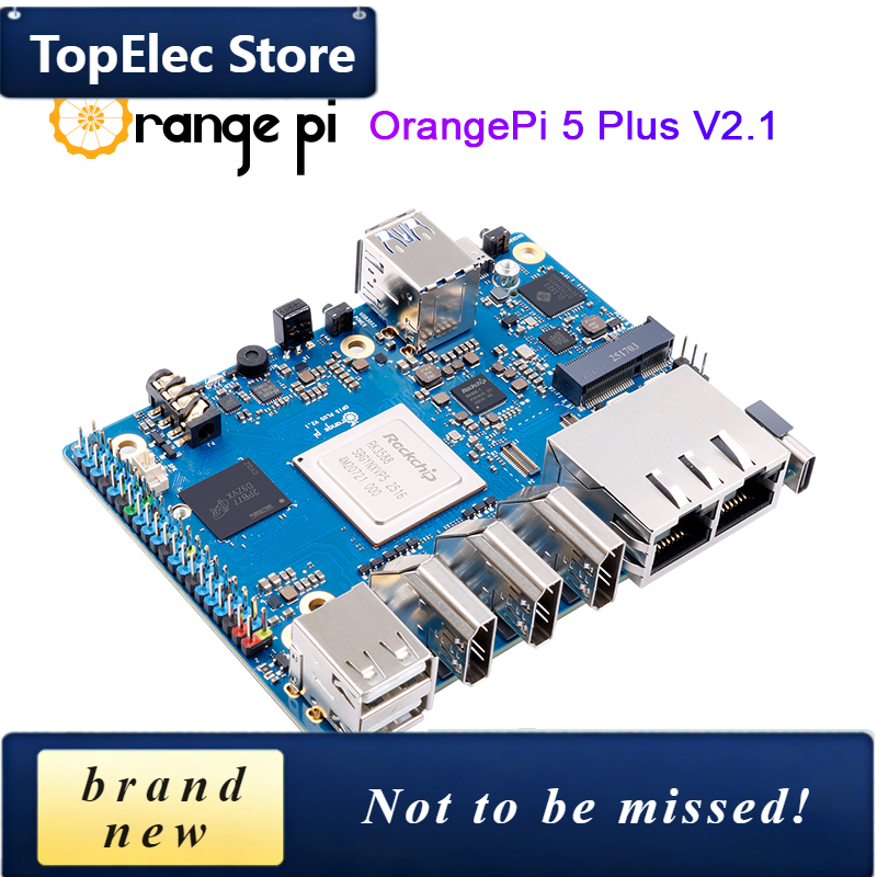 Orange Pi 5 Plus 16Gb - TopElec Orange Pi 5 PlusミニPC開発ボード 16GB