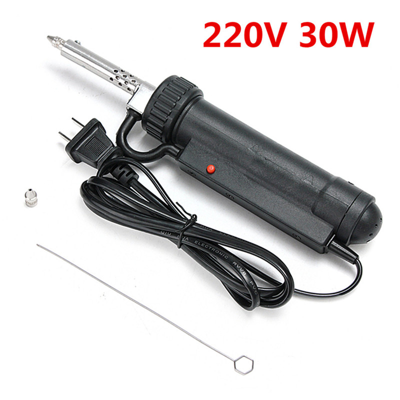 Desoldering Gun Vacuum Electric - 送料無料ホット販売 30 ワット 220 V 電気真空はんだ吸盤アイロンガン/はんだ吸い取りポンプ/修復ツール送料無料