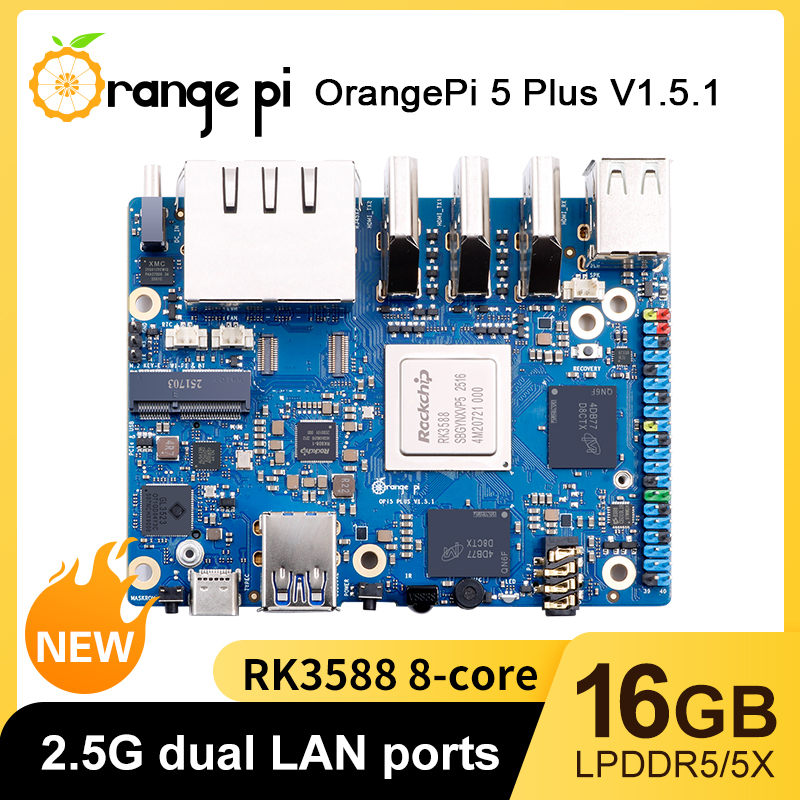 TopElec Orange Pi 5 Plus 16GB  - Orange Pi 5 Plus 16Gb のレビューと価格