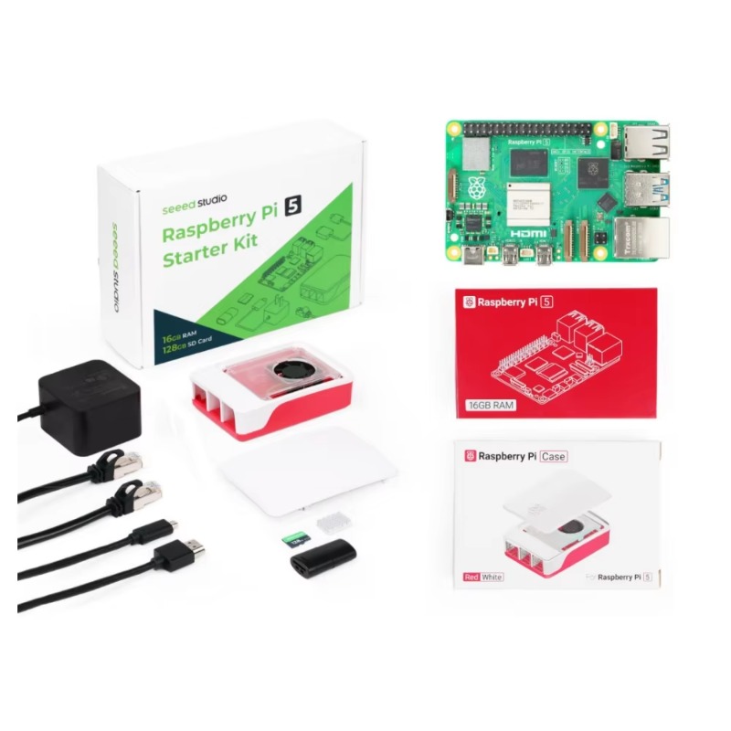 5スターターキット - 4GB/8GB/16GB RAM、1 - Raspberry Pi 5 8Gb Kit のレビューと価格