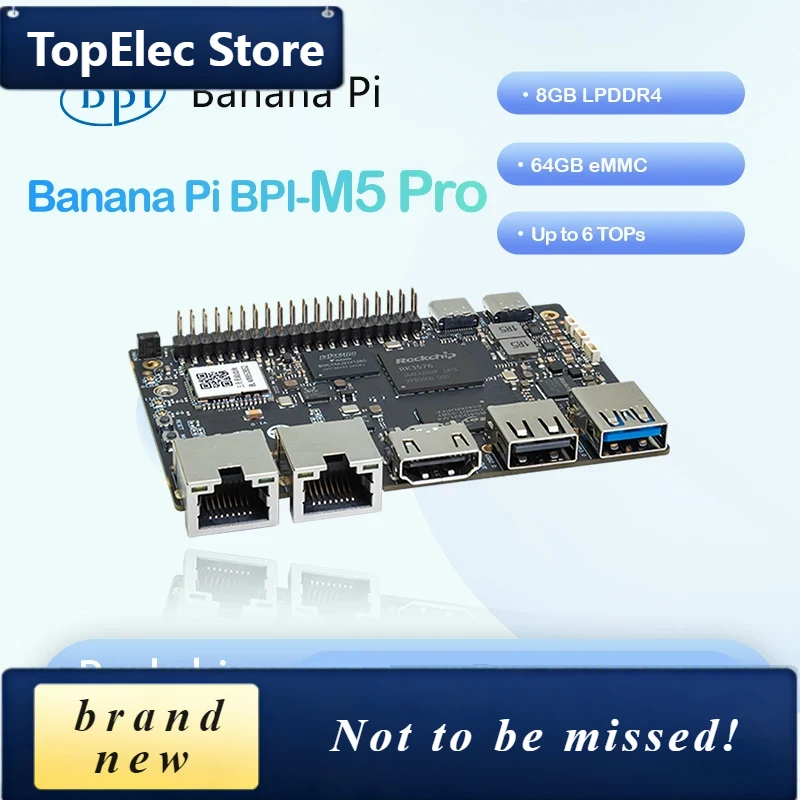 TopElec Banana Pi BPI-M5 Pro R - Banana Pi Bpi-M5 のレビューと価格