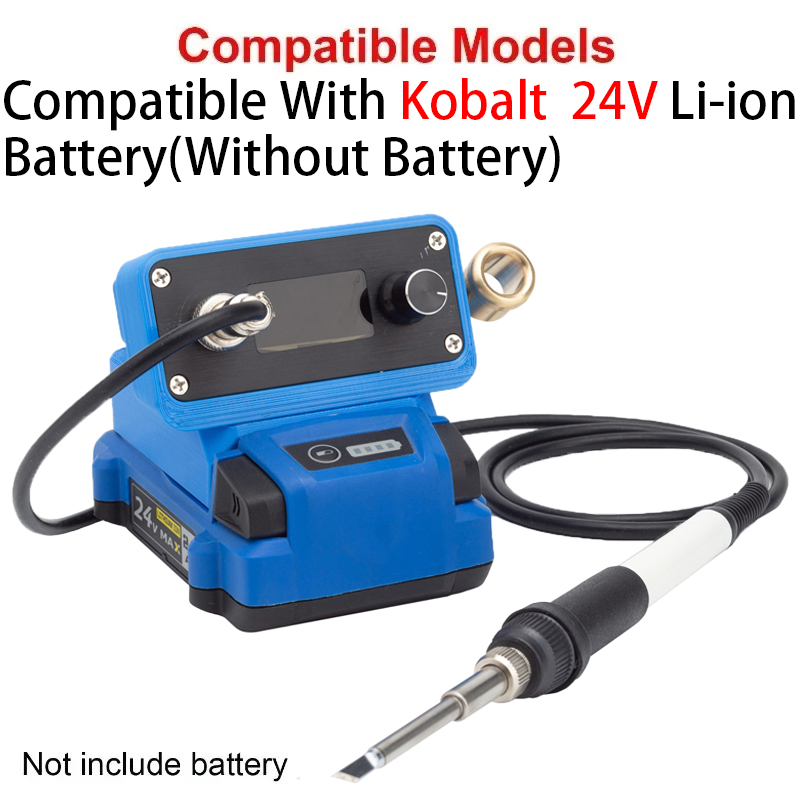 T12はんだ付けステーションはんだごてSTC、コバルト24V - Soldering Station T12 Oled のレビューと価格