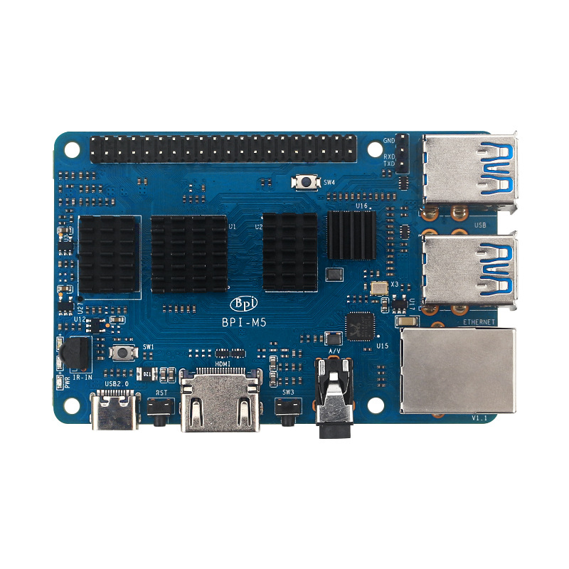 Banana Pi M5 4個入りアルミニウム製ヒートシンク - Banana Pi Bpi-M5 のレビューと価格