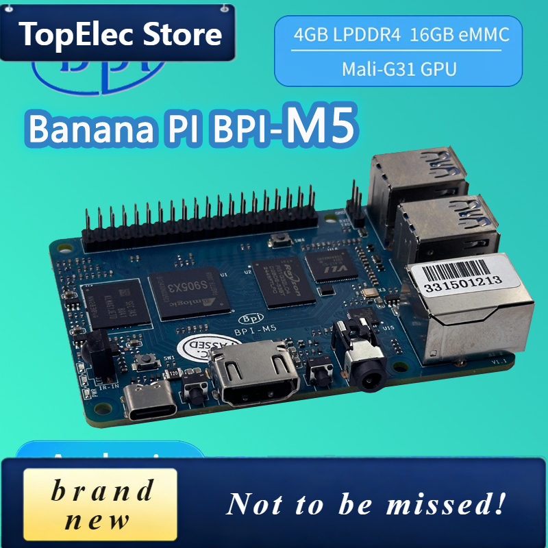 TopElec Banana PI BPI-M5 4GB L - Banana Pi Bpi-M5 のレビューと価格