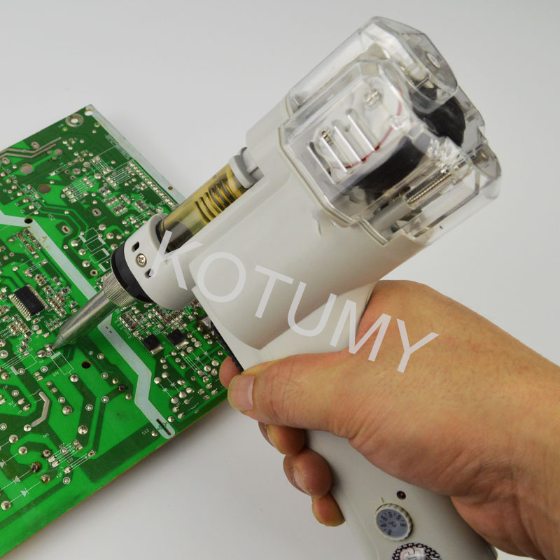 ハンディ型電動真空吸着式はんだ吸い取り器、分解・溶接修理用ツ - Desoldering Gun Vacuum Electric のレビューと価格