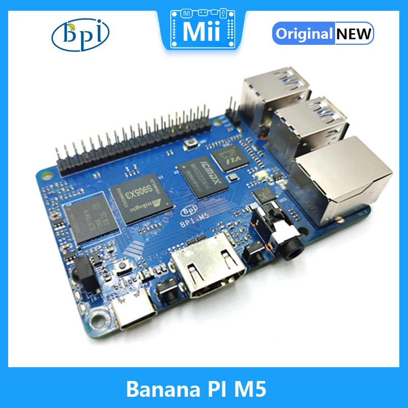Banana PI M5 BPI M5 新世代シングルボード - Banana Pi Bpi-M5 のレビューと価格