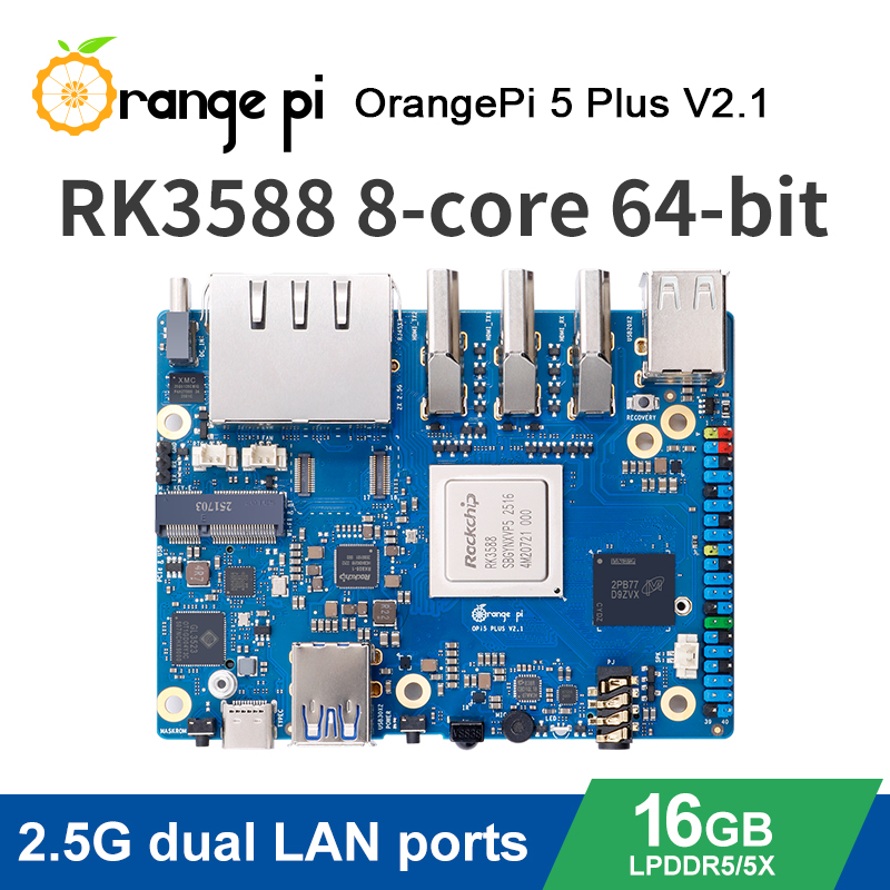 TopElec Orange Pi 5 PlusミニPC開発 - Orange Pi 5 Plus 16Gb のレビューと価格